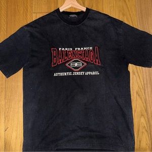 Balenciaga authentic Jersey apparel t-shirt